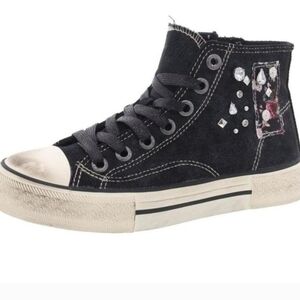 Blowfish Black High-Top Sneakers